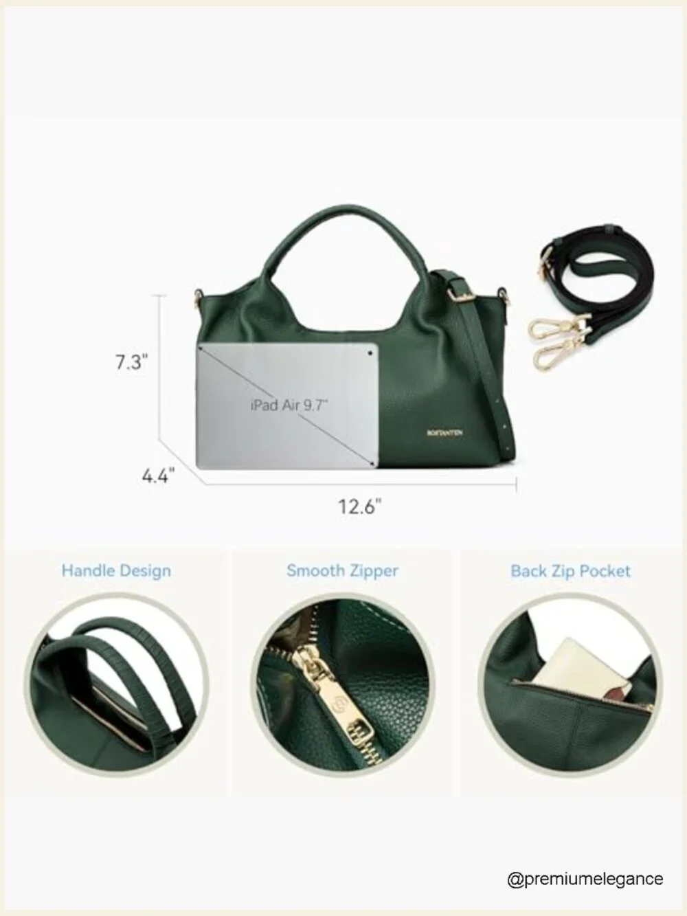 Genuine Leather Satchel Handbag Top Handle Crossbody Shoulder Bag Purses